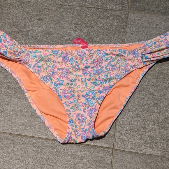 Victoria's Secret Floral Bikini Bottom - Picture 1 of 3